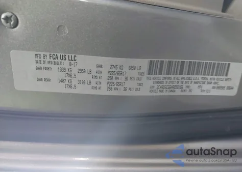 2017 Dodge Grand Caravan Sxt from USA, damaged, VIN 2C4RDGCG6HR858166